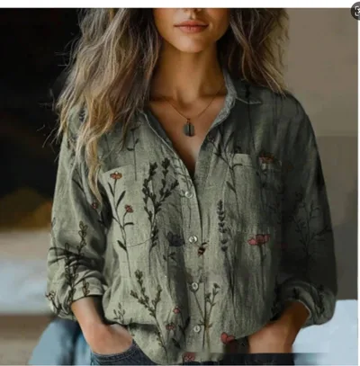 3D Printed Abstract Pattern Women's Long sleeved Blouse Bj252123473598 2Xl - Shop at LoveMi