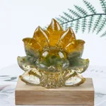 Citrine Aventurine Gold Foil