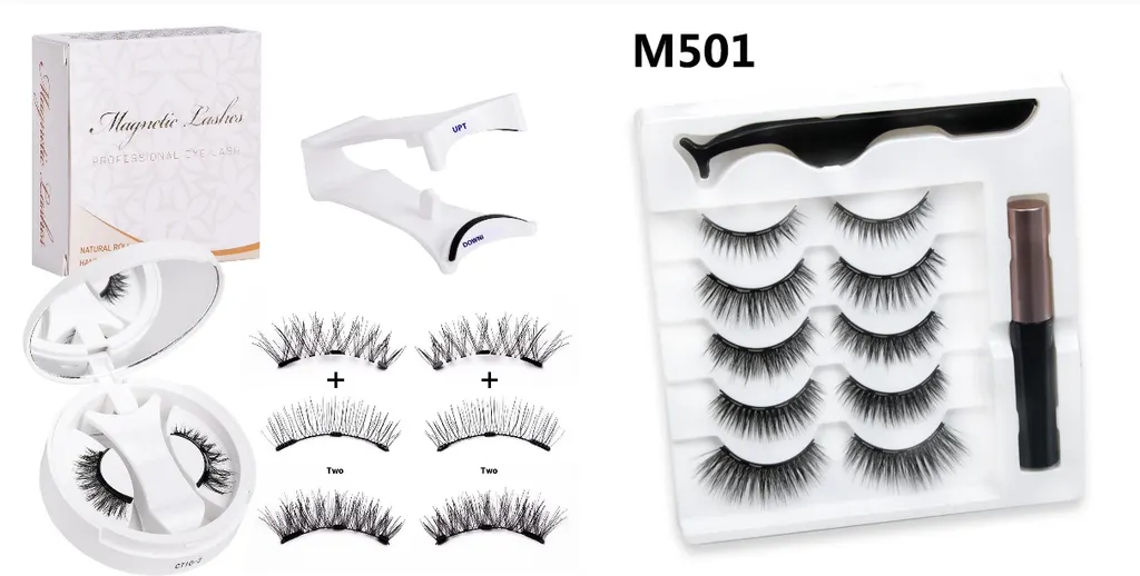 Magnetic False Eyelashes Integrated Soap Holder - 102 Portable Integrated Set - View 1