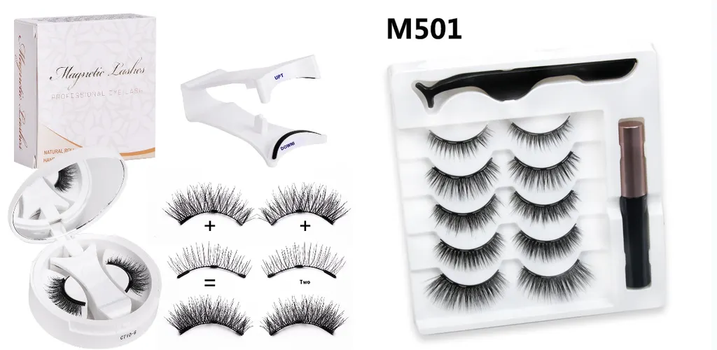 Magnetic False Eyelashes Integrated Soap Holder - 106 Portable Integrated Set - View 1