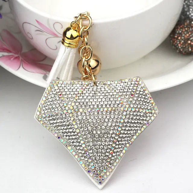 Creative Tassel Women's Bag Pendant White - Shop at LoveMi