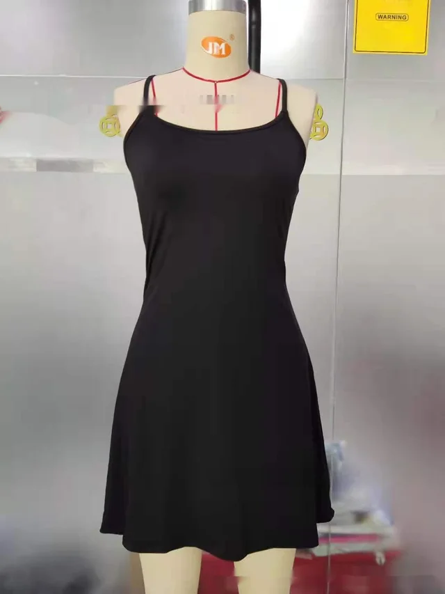 Women's Yoga Clothes Sling Dress Blouse And Pants Black - Shop at LoveMi