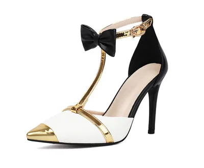 Plus Size Closed Toe High Heel Sandals Women's Shoes White - Shop at LoveMi