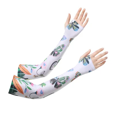 Gardening Sun Protection Oversleeve Women's Sun Protection Cool Feeling Ice Sleeve Fy081 - Shop at LoveMi