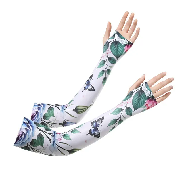 Gardening Sun Protection Oversleeve Women's Sun Protection Cool Feeling Ice Sleeve Fy082 - Shop at LoveMi