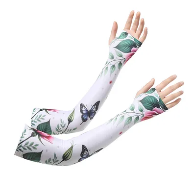 Gardening Sun Protection Oversleeve Women's Sun Protection Cool Feeling Ice Sleeve Fy083 - Shop at LoveMi