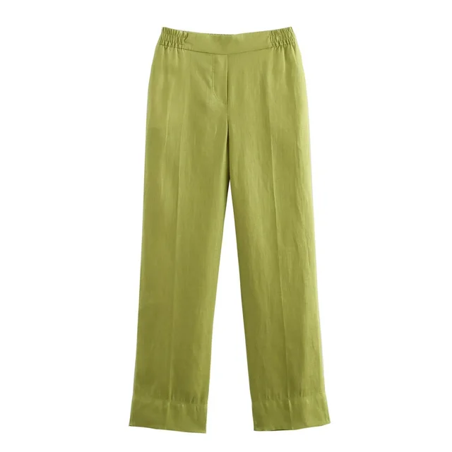 Summer Women's Clothing New Linen Women's Shirt Top Casual High Waist Pants Suit - Shop at LoveMi