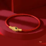 Red Matte Leather Rope 3.0Mm