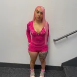 Women's Sexy Open Collar Polyester Long-sleeve Suit - Magenta Short - View 1