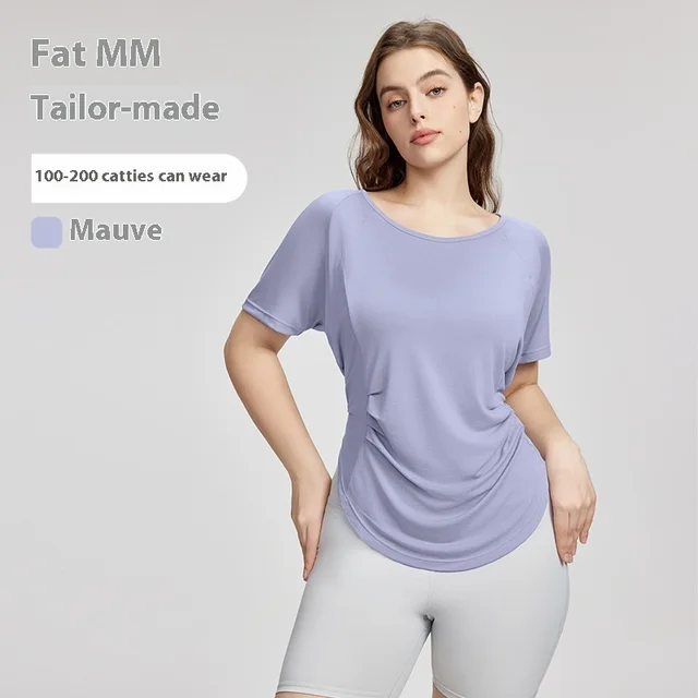 Slimming Top Two way Wear Plus Size Light Purple - Shop at LoveMi