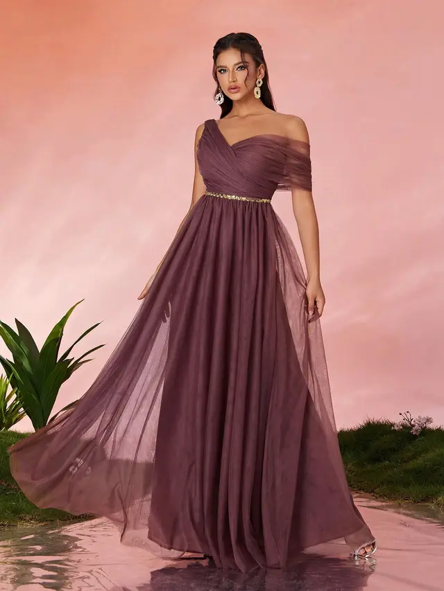 Evening Gown Slim Fit Long Dress 1 Style - Shop at LoveMi