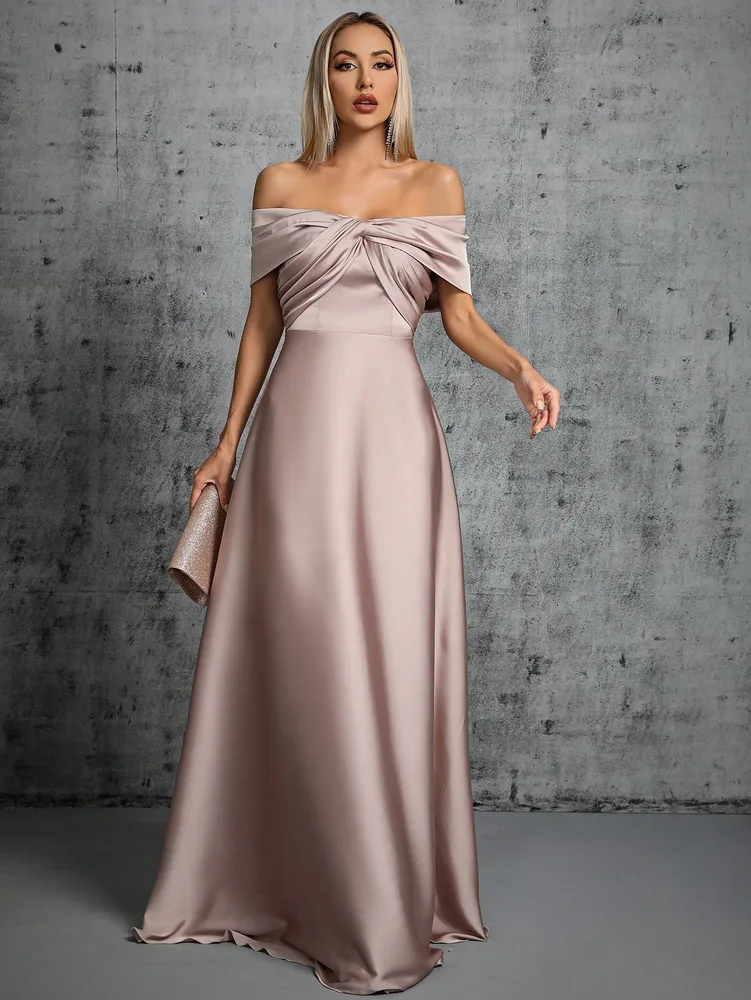 New Off shoulder Sexy Cocktail Party Christmas Party Bottoming Dress Al3857 - Shop at LoveMi