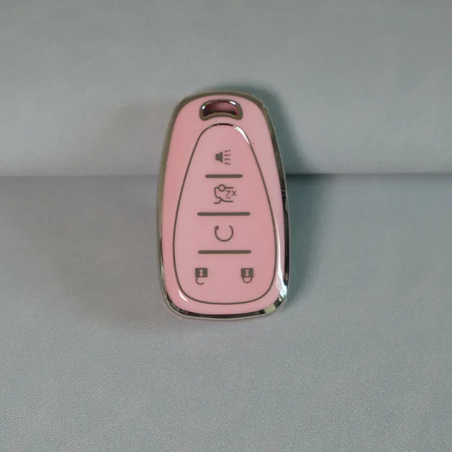 Car Key Sleeve Chevrolet Pink Single Shell - Shop at LoveMi