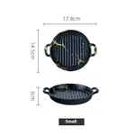 No. 7 6 Inch Black Gold