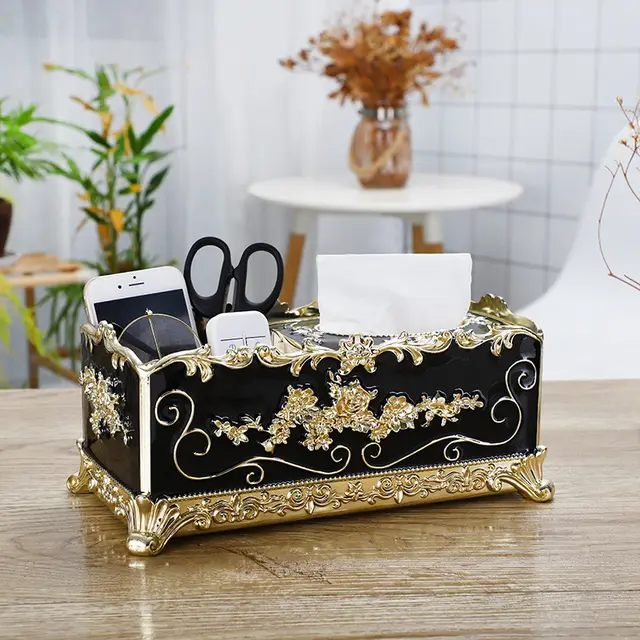 Household Multifunctional Remote Control Storage Box Black - Shop at LoveMi