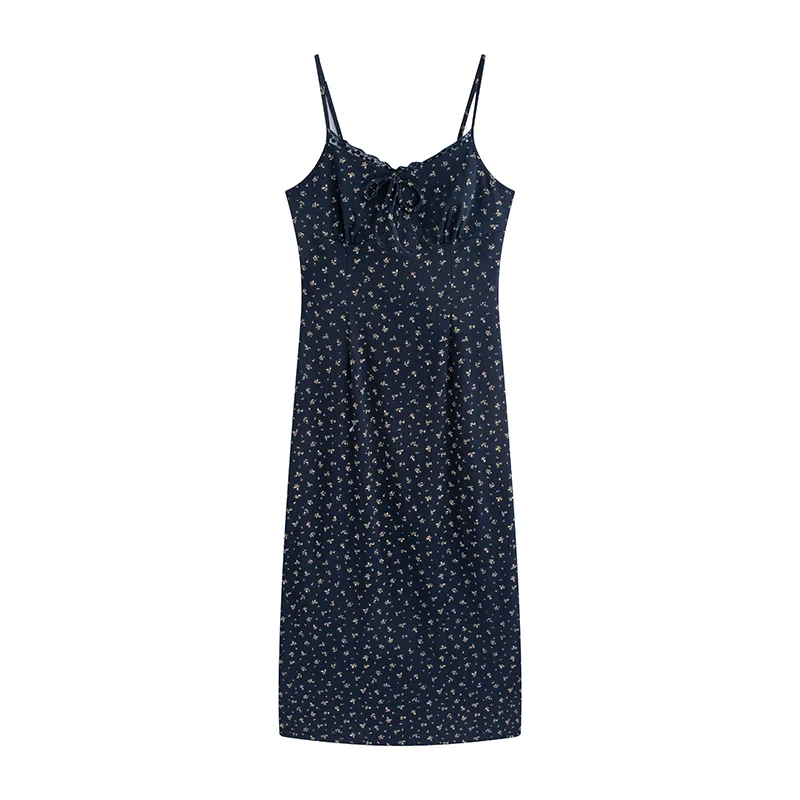Pure Floral Slimming Suspender Dress Dress - Shop at LoveMi
