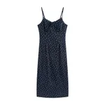 Pure Floral Slimming Suspender Dress - Dress