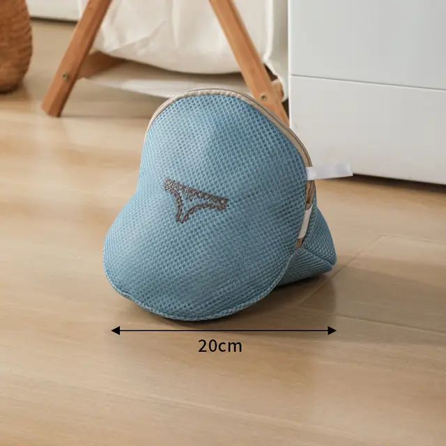 Sandwich Extra Thick Laundry Bag Anti deformation Protective Laundry Bag Blue Underwear 20X18 - Shop at LoveMi