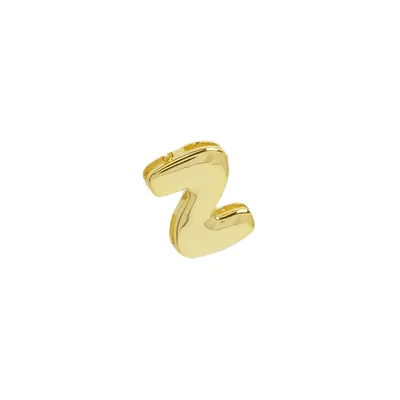 18K Brass Drop shaped 12moon Birthday Quartz Letter Pendant Gold Z Pendant - Shop at LoveMi