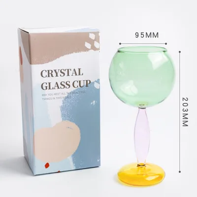 High Temperature Resistant Home Borosilicate Good looking Glass Wine Cup Bj01103 Style - Shop at LoveMi