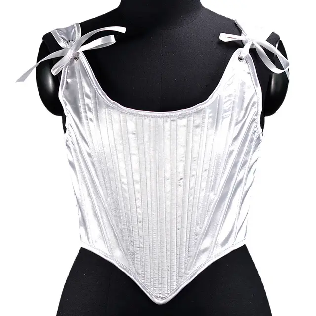 French Royal Style Tight Corset White - Shop at LoveMi