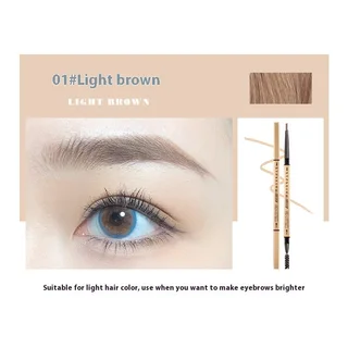 Small Gold Chopsticks Ultra-fine Eyebrow Pencil Discoloration Resistant Natural Ultra-fine - 1 Light Brown