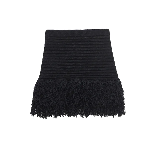 Cross border European And American Women's Clothing Spring New Plaid Knitted Coat Plaid Knitted Dress Skirt - Shop at LoveMi