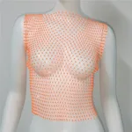 Orange Round Neck