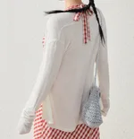 White Cardigan