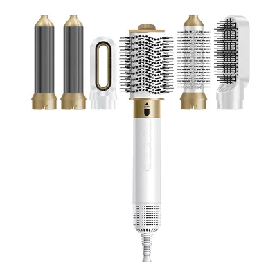 Electric Multifunctional For Curling Or Straightening Hairstyle Fluffy Shape Blowing Combs Eu - Shop at LoveMi