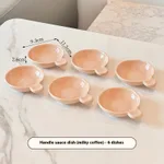 Handle Milk Coffee 6 Plates