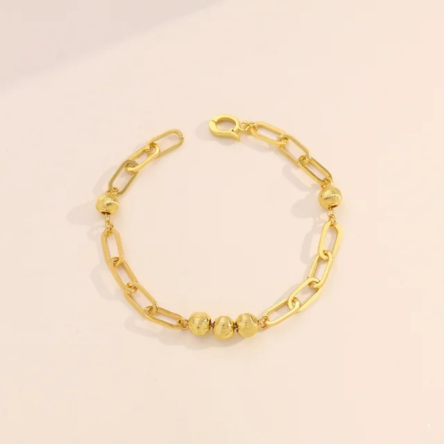 Checkered Cat Eye Lengthening Chain Copper Plating 18K Gold Necklace Extension Chain Golden Extension Chain - Shop at LoveMi