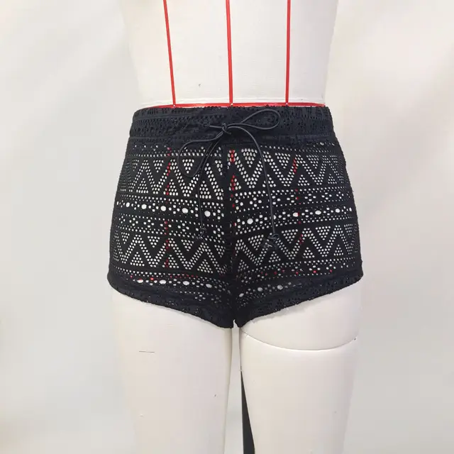 Knitted Hollow Bikini Swimming Suit Black - Shop at LoveMi