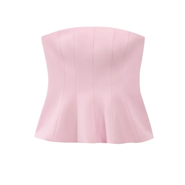 Women's Fashion Tube Top Pink - Shop at LoveMi