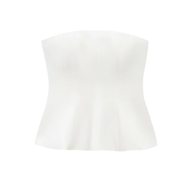 Women's Fashion Tube Top White - Shop at LoveMi