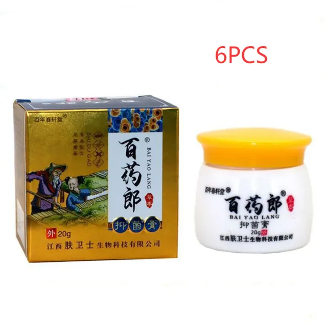 Centennial Tang Lang Wet Poison Cream Efficacy On Skin Emulsifiable Paste 6Pcs - Shop at LoveMi