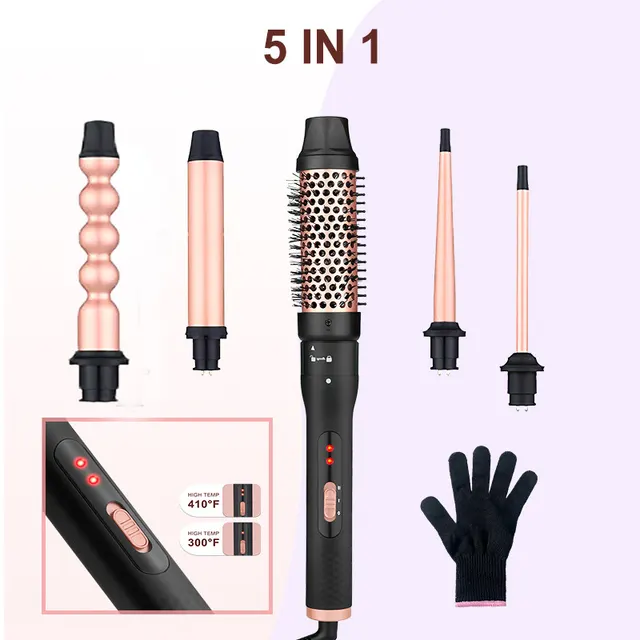 All in one Three tube Water Wave Hair Curler Suit 9 Eu 220V - Shop at LoveMi