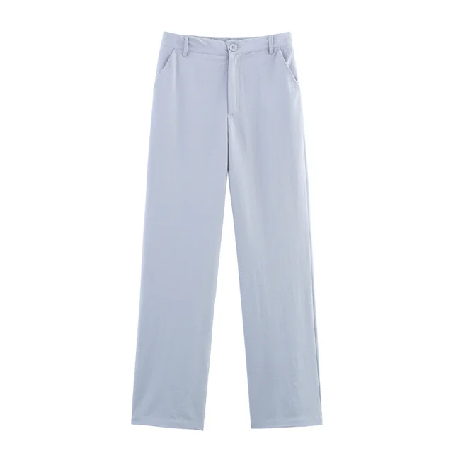 Belt Single breasted Vest Top Casual Trousers Pants - Shop at LoveMi