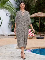 Women's Fashion Printed Bikini Sun Protection Shirt - Mb310-Free Size - View 1