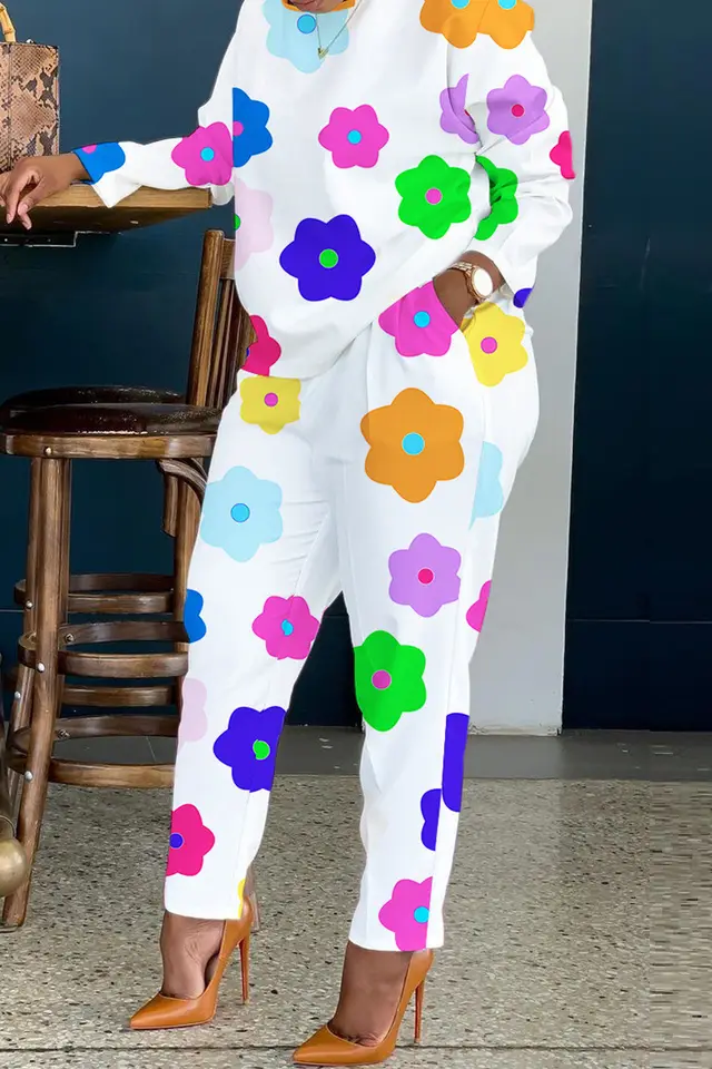 Spring And Summer European And American Fashion Women's Wear Elegant Casual Top Pants Suit Women 3Color - Shop at LoveMi