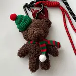 Mini Green Hats Coffee Bear