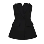 Small V Tube Top Suit