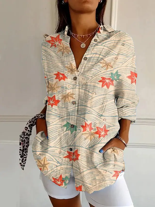 Women's Fashion Summer Pattern Printed 3D Shirt Jm696 - Shop at LoveMi