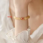 Gold Rutilated Quartz 8Mm