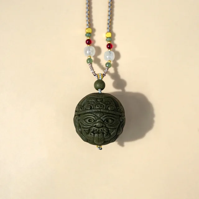 Jasmine Longjing Tea Fragrance And Fragrant Beads Zaki Ball Necklace - Shop at LoveMi