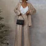 Beige Suit