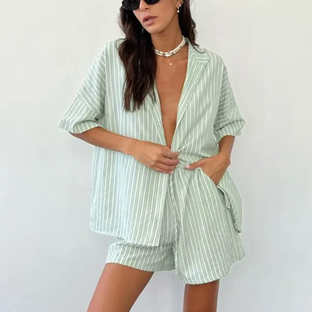 Women's Fashion New Comfort And Casual Suit Light Green - Shop at LoveMi