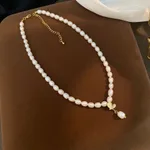 5Mm Pearl Grass Pendant