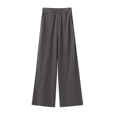 Classic Style Cotton And Linen Halterneck Vest Suit Women's Summer High grade Trousers Gray Trousers - Shop at LoveMi