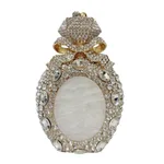 Women's Fashion Banquet Full Diamond Clutch - Gold